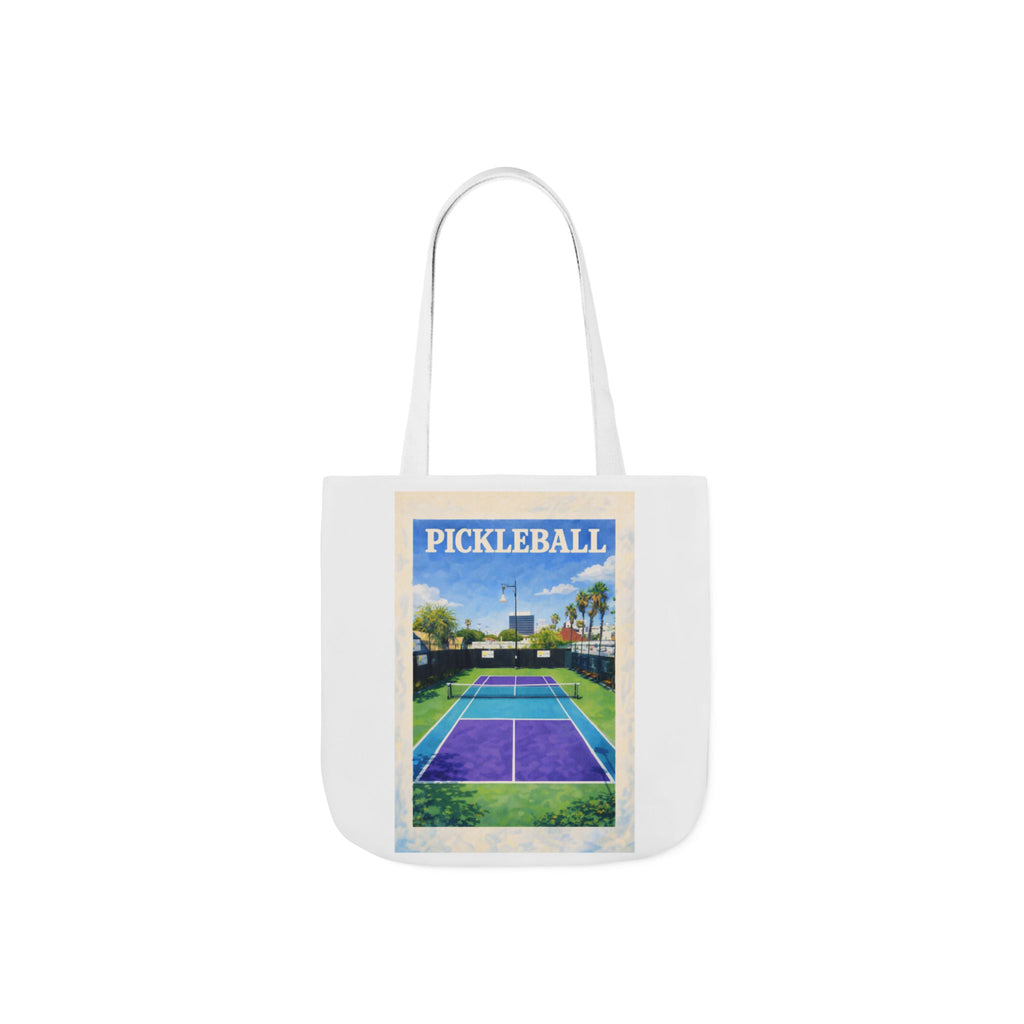Sedona Pickleball Club Retro Poster Canvas Tote