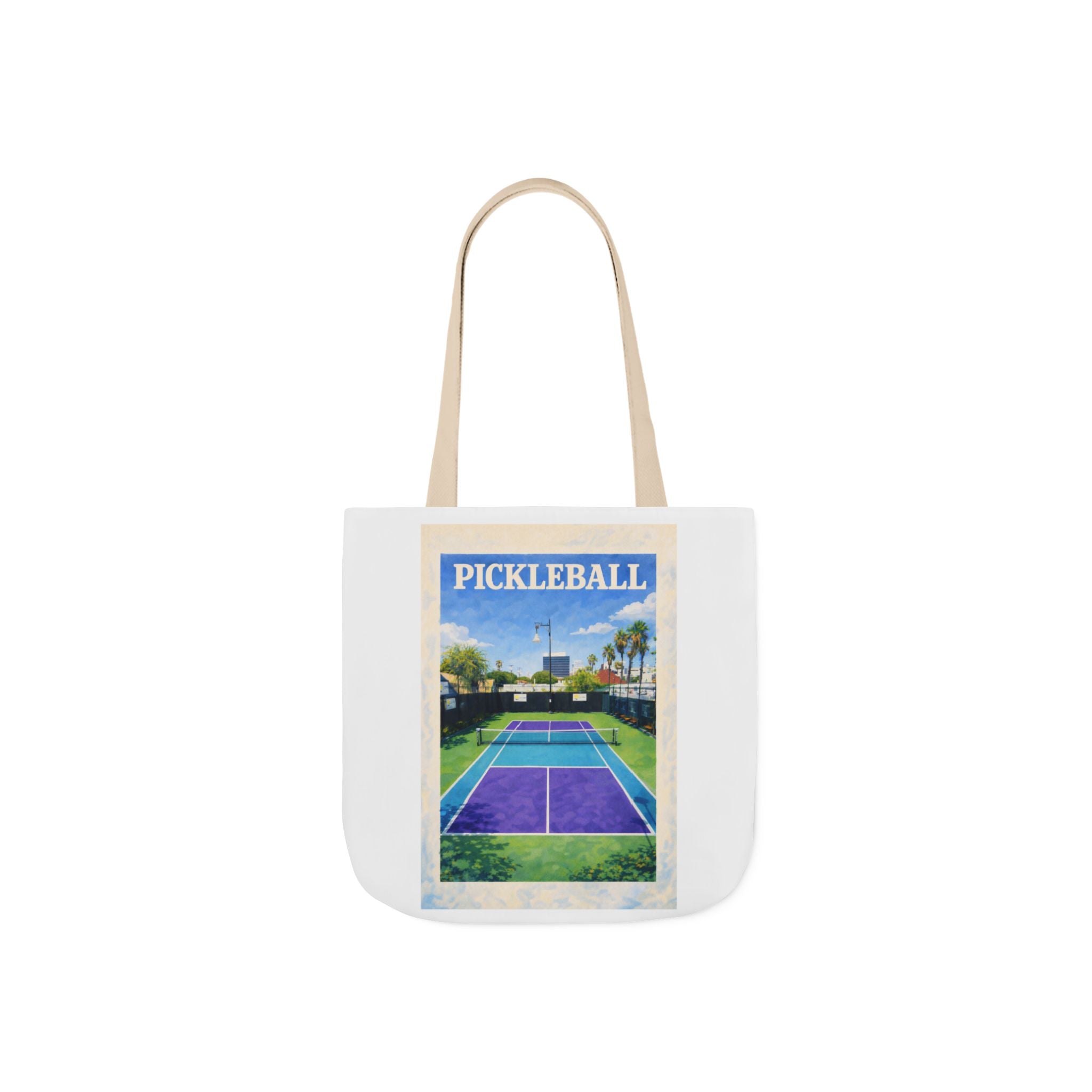 Sedona Pickleball Club Retro Poster Canvas Tote