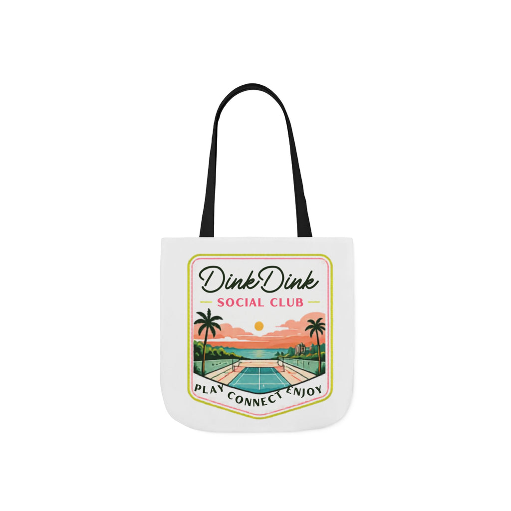 Tote Bag — "Dink Dink Social Club" Beach Tennis Tote | Play • Connect • Enjoy