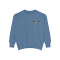 Coastal Courts Vintage Pickleball Sweatshirt — Dink Dink Social Club Scenic Back Print