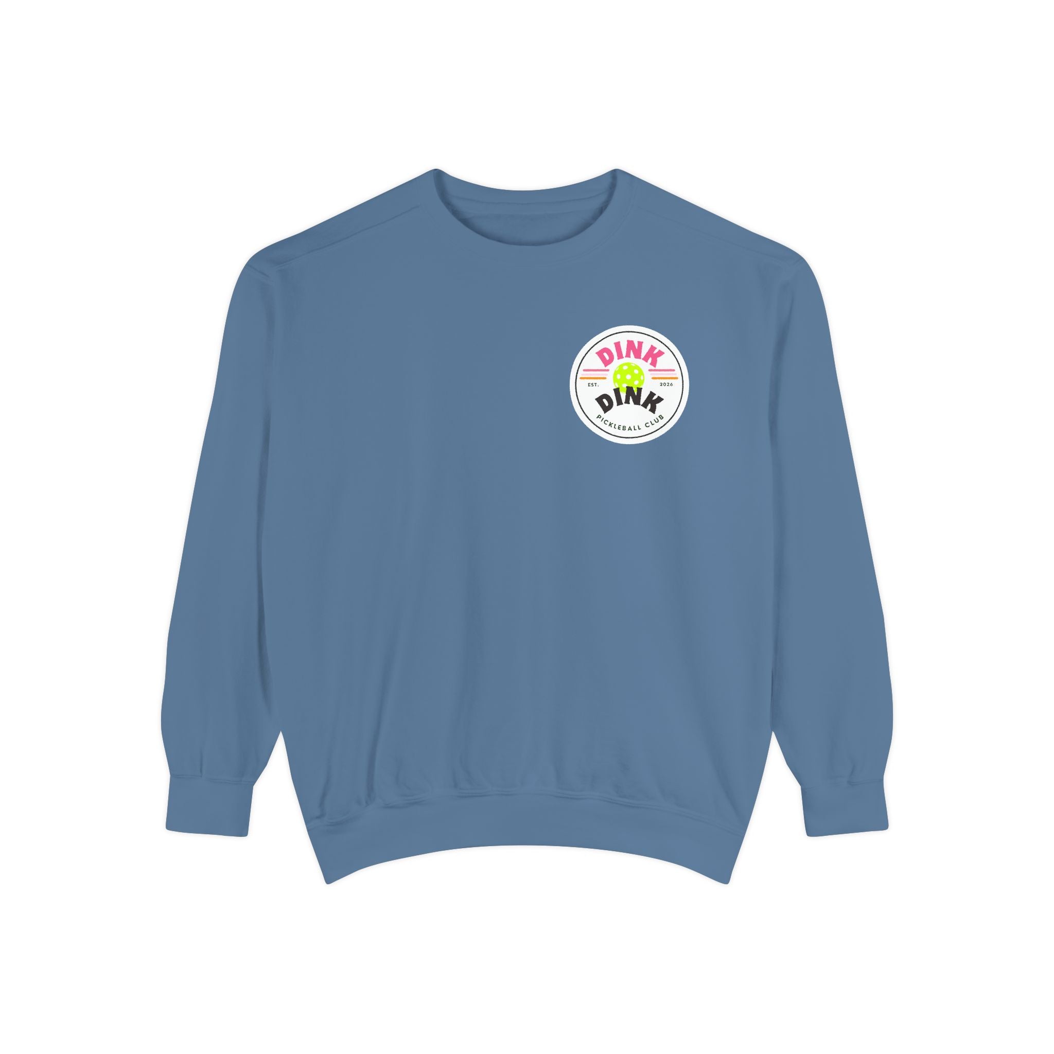 Sedona Courts Vintage Pickleball Sweatshirt — Dink Dink Social Club Scenic Back Print