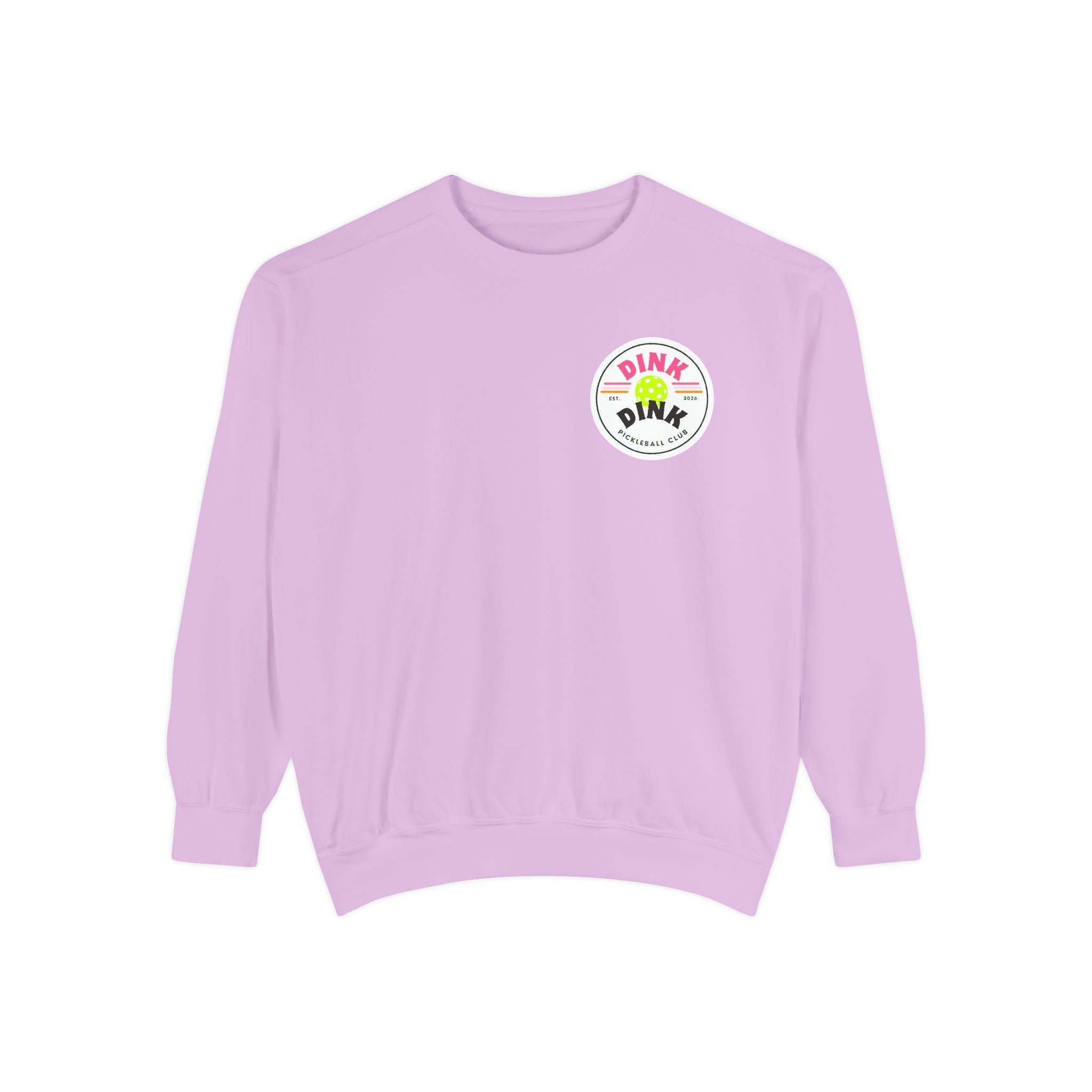 Sedona Courts Vintage Pickleball Sweatshirt — Dink Dink Social Club Scenic Back Print