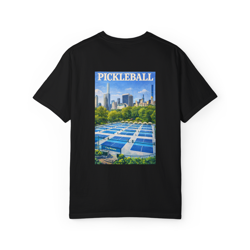 New York City Vintage Poster Pickleball T-Shirt