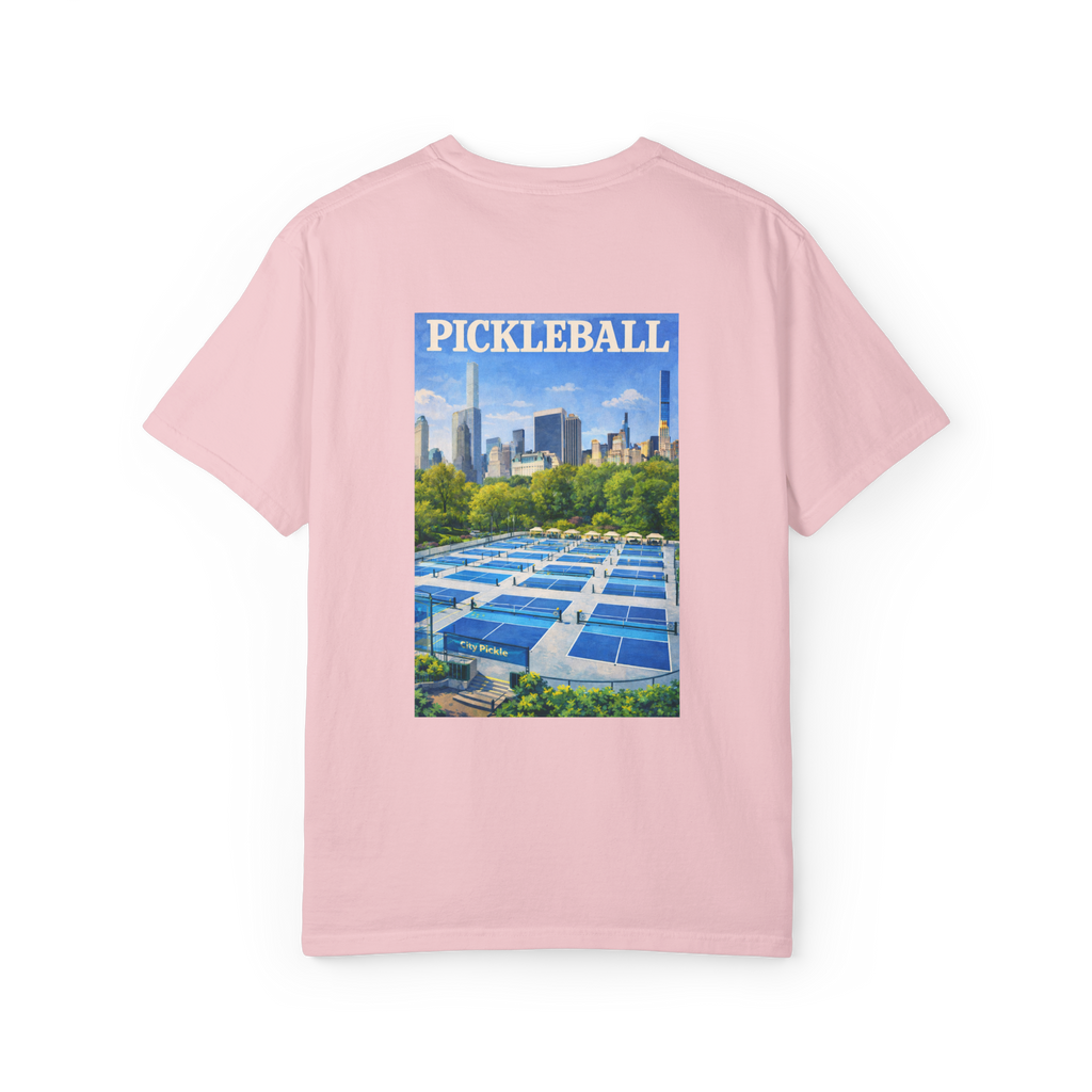 New York City Vintage Poster Pickleball T-Shirt