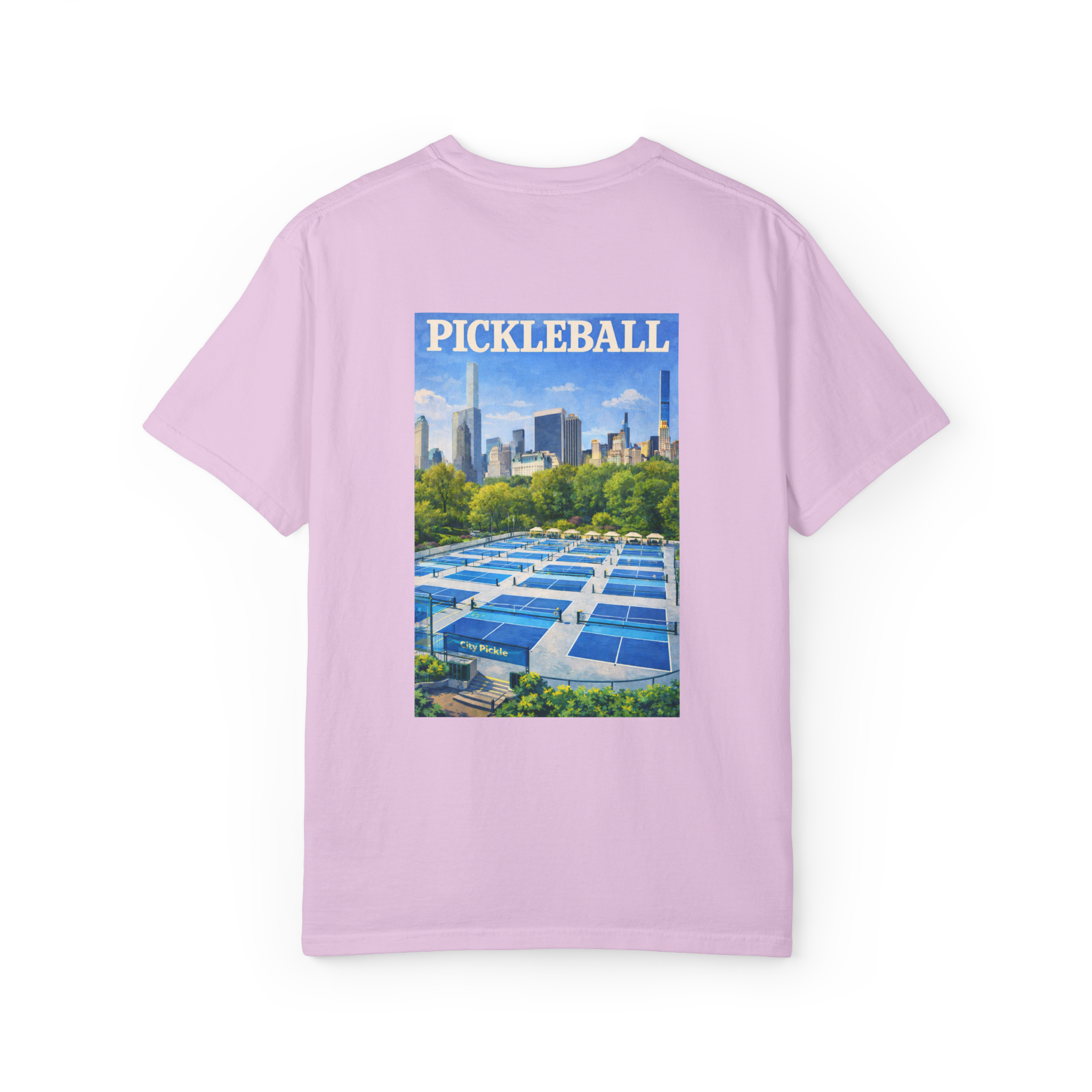 New York City Vintage Poster Pickleball T-Shirt