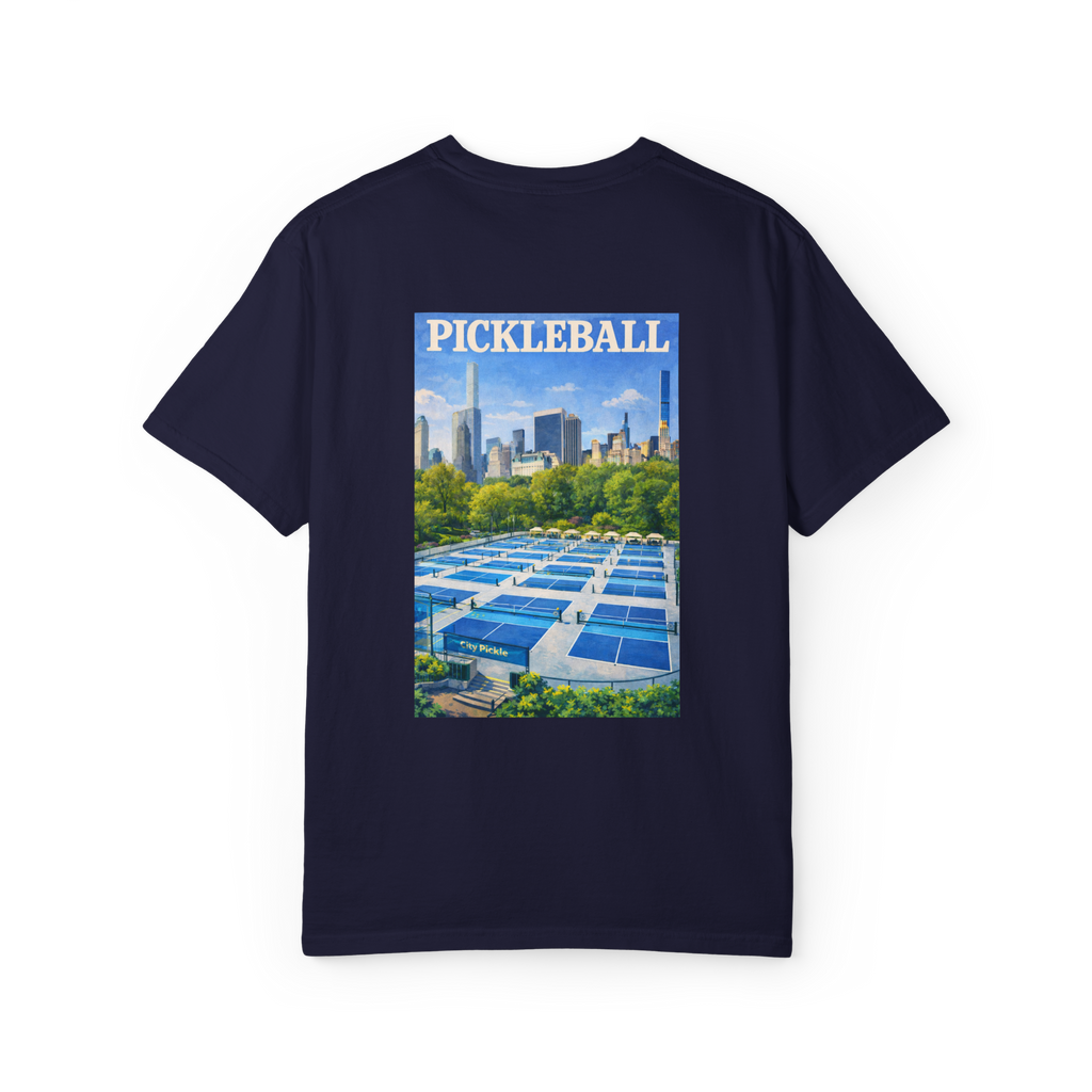 New York City Vintage Poster Pickleball T-Shirt