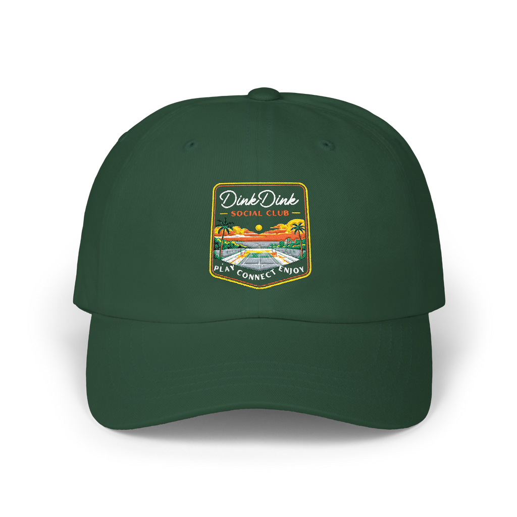 Coastal Dink Dink Pickleball Club Dad Cap